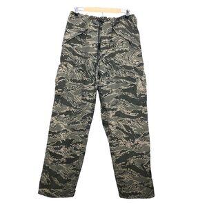 US Air Force Goretex Water Wind Proof Digital Tiger Stripe Camouflage Trousers L